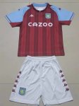 Camiseta Aston Villa Ninos Primera 2021-2022