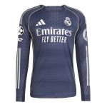 Camiseta Real Madrid Manga Larga Segunda 2025/2026