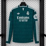 Camiseta Real Madrid Manga Larga Segunda 2026/2027 Camiseta Real Madrid Manga Larga Segunda 2026/2027