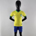 Camiseta Brasil Ninos Primera 2022/2023