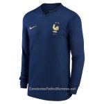 Camiseta Francia Manga Larga Primera 2022/2023