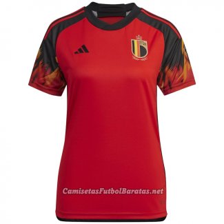 Camiseta Belgica Mujer Primera 2022/2023