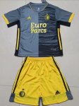 Camiseta Feyenoord Ninos Segunda 2021-2022