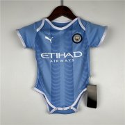 Camiseta Manchester City Bebe Primera 2023/2024