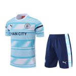 Camiseta Manchester City Entrenamiento Azul 2022/2023