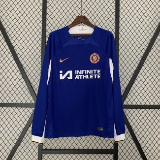 Camiseta Chelsea Manga Larga Primera 2023/2024