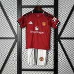 Camiseta Manchester United Ninos Primera 2025/2026