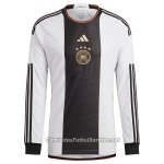 Camiseta Alemania Manga Larga Primera 2022/2023