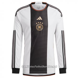 Camiseta Alemania Manga Larga Primera 2022/2023