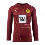 Camiseta Dortmund Portero Manga Larga Red 2021/2022