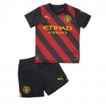 Camiseta Man City Ninos Segunda 2022/2023