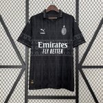 Tailandia Camiseta Ac Milan Black 2023/2024