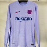 Camiseta Barcelona Manga Larga Segunda 2021-2022