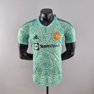 Camiseta Manchester United Authentic Portero Verde 2022/2023