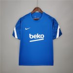 Tailandia Camiseta Barcelona Training Bleu 2021-2022