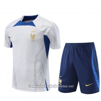 Camiseta Francia Entrenamiento White Fa34Ne 2022/2023