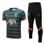 camiseta liverpool entrenamiento verde Lpc13 2022/2023