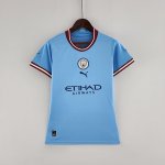 Camiseta Man City Mujer Primera 2022/2023