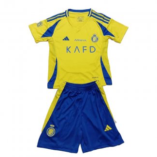 Camiseta Al-Nassr Ninos Primera 2024/2025