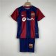 Camiseta Barcelona Ninos Primera 2023/2024