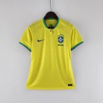 Camiseta Brasil Mujer Primera 2022/2023