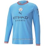 Camiseta Manchester City Manga Larga Primera 2022/2023