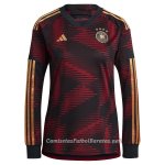 Camiseta Alemania Manga Larga Segunda 2022/2023